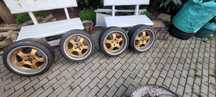 DBV 16' 4x100 4 sztuki RANT  Opony bridgestone eagle f1