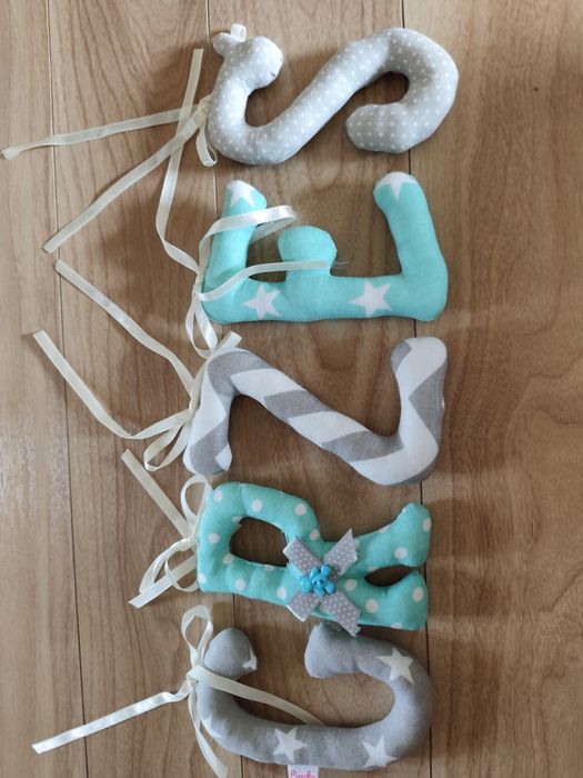 Literki dekoracyjne napis Grześ