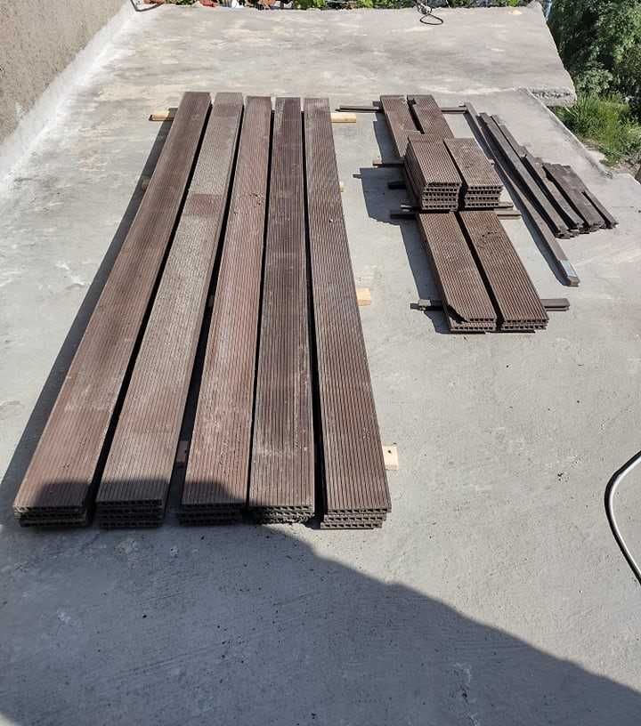 Tábua Deck MDF - Madeira 35€ por m2