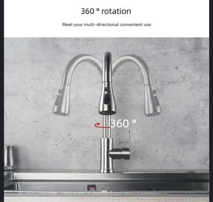 Новий змішувач на кухню