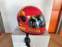 Kask motocyklowy dziecięcy zamknięty ABIWA