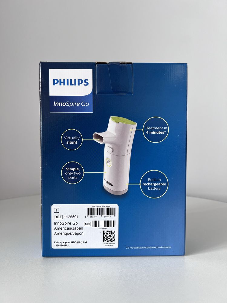 Інгалятор небулайзер Philips InnoSpire Go