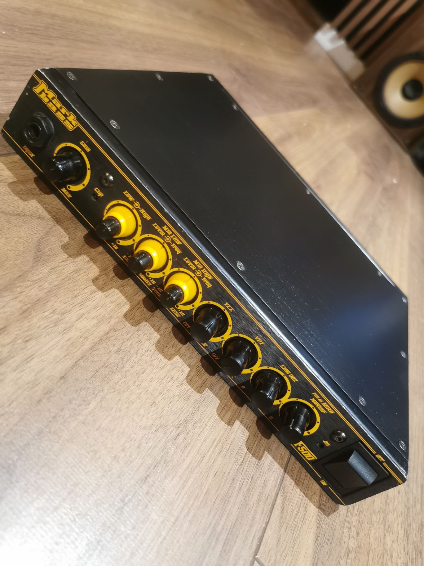 Markbass F500, wzmacniacz, gitara basowa, kontrabass