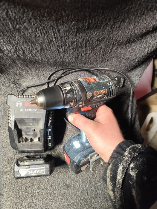 Wkrętarka Bosch GSR 18v 14,4v sprawna komplet