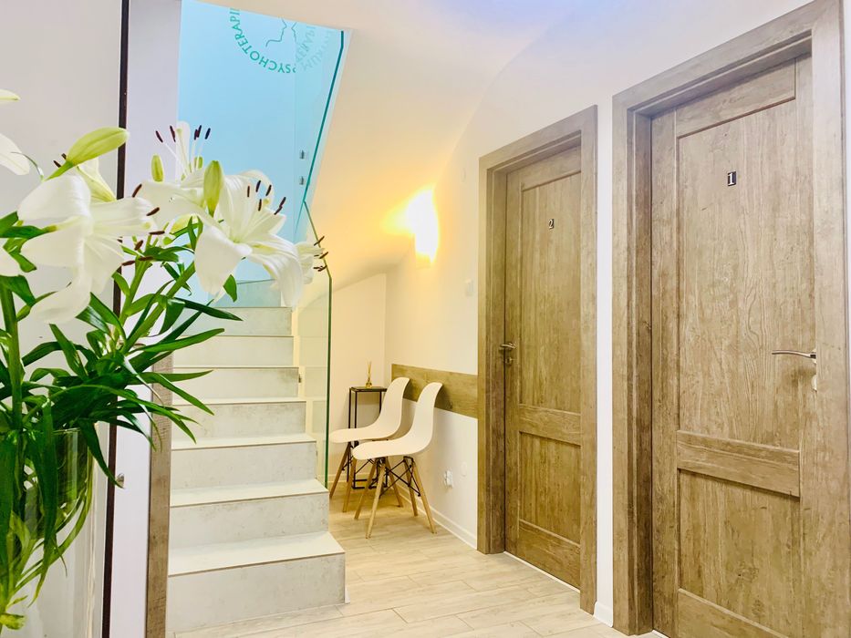 Gabinet dla psychologa/psychoterapeuty/coacha. Terapia. Psychoterapia.