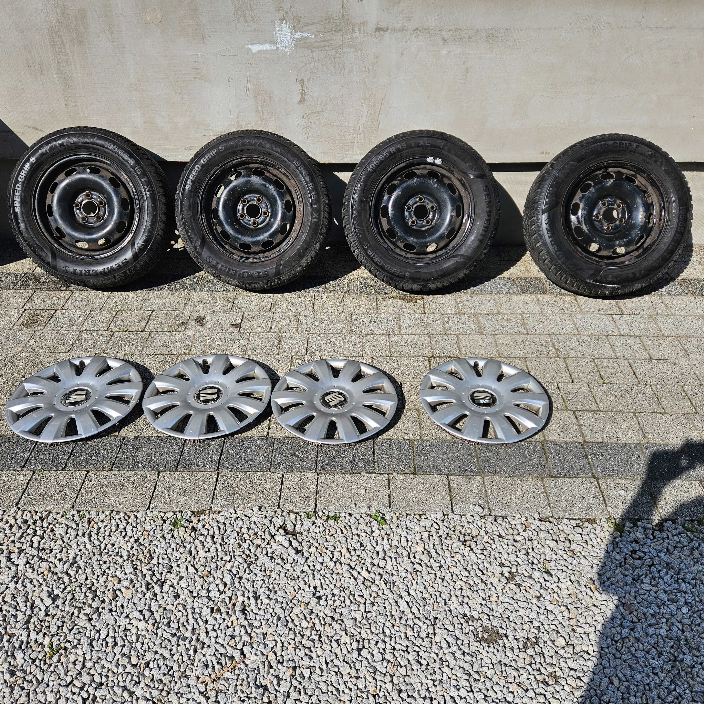 Felgi 5x100 +Semperit Speed-grip 5 195/65 R15 T XL