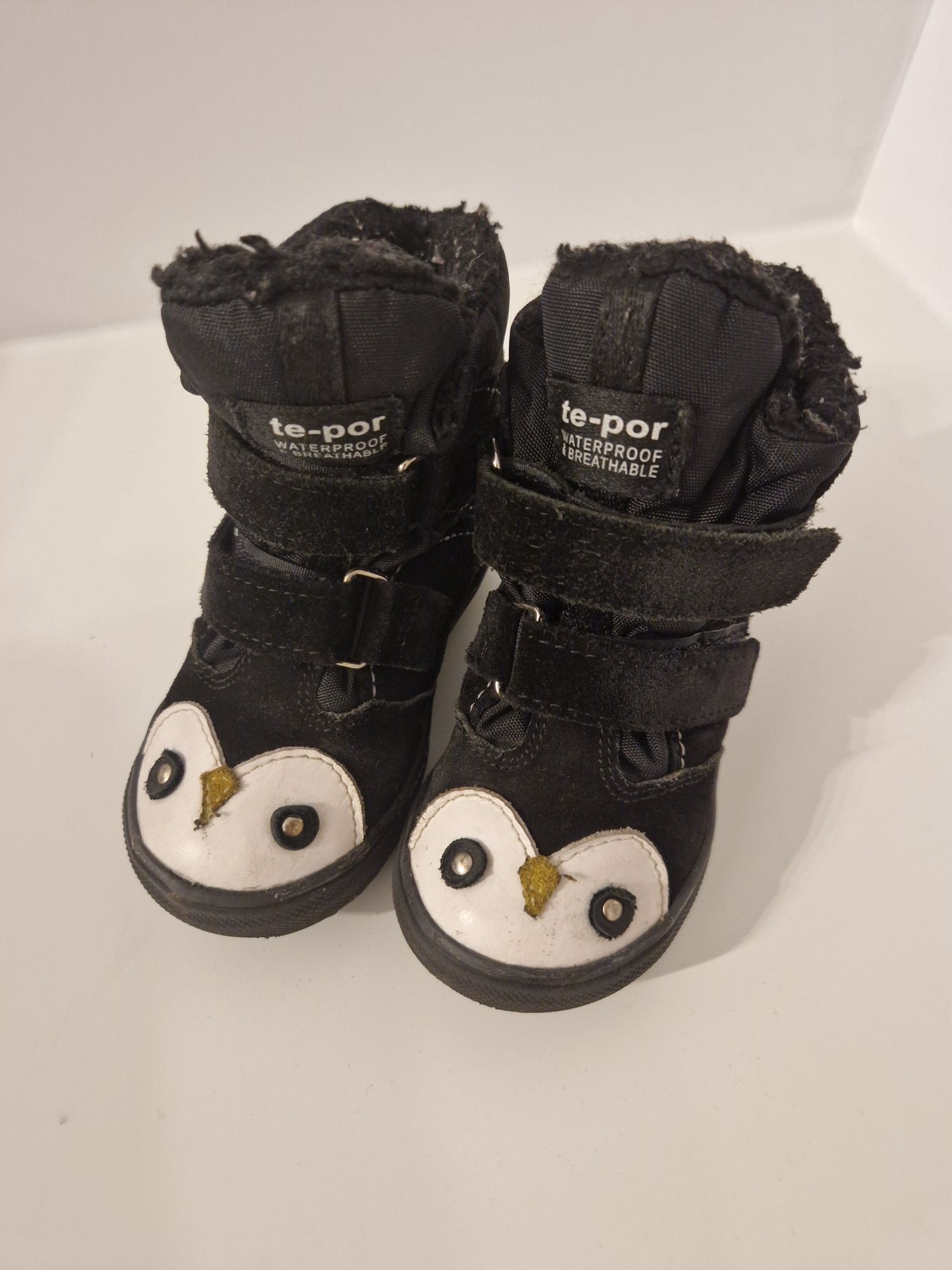Śniegowce Mrugała zimowe Pingwinki buty botki jesień zima ocieplane wo