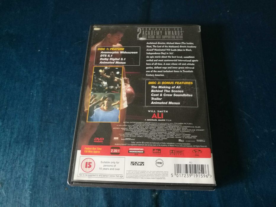 ALI	DVD 2XDVD (legendagem em Inglês)