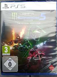 Ps5 Monster Energy Supercross 5 nowa w folii możliwa zamiana