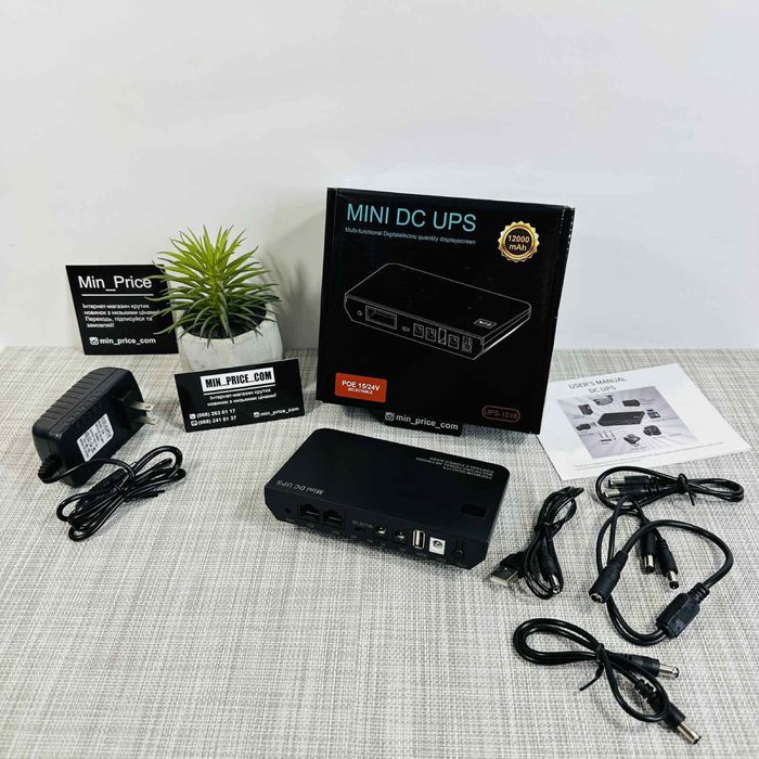 UPS ДБЖ ДЛЯ РОУТЕР  1018 міні дс на 12000 mah