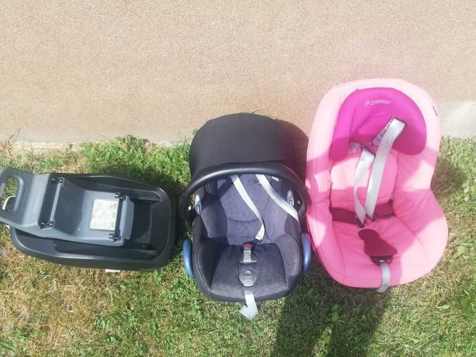 Łupina Maxi cosi+ fotelik następny pearl 9-18 + baza familyfix