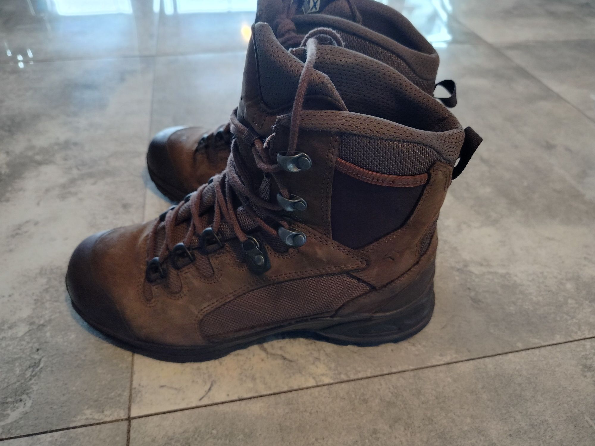 Buty taktyczne wojskowe wysokie HAIX, Scout Brown. Brązowe. Rozmiar 40