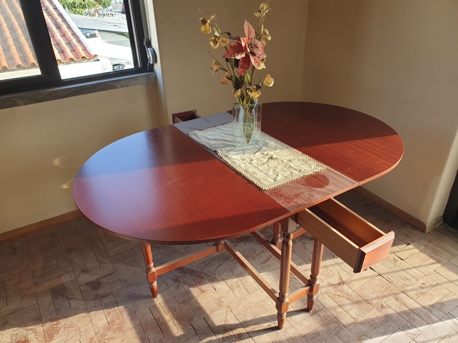 mesa de jantar dobrável