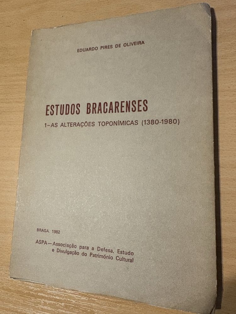 Livros sobre História de Braga