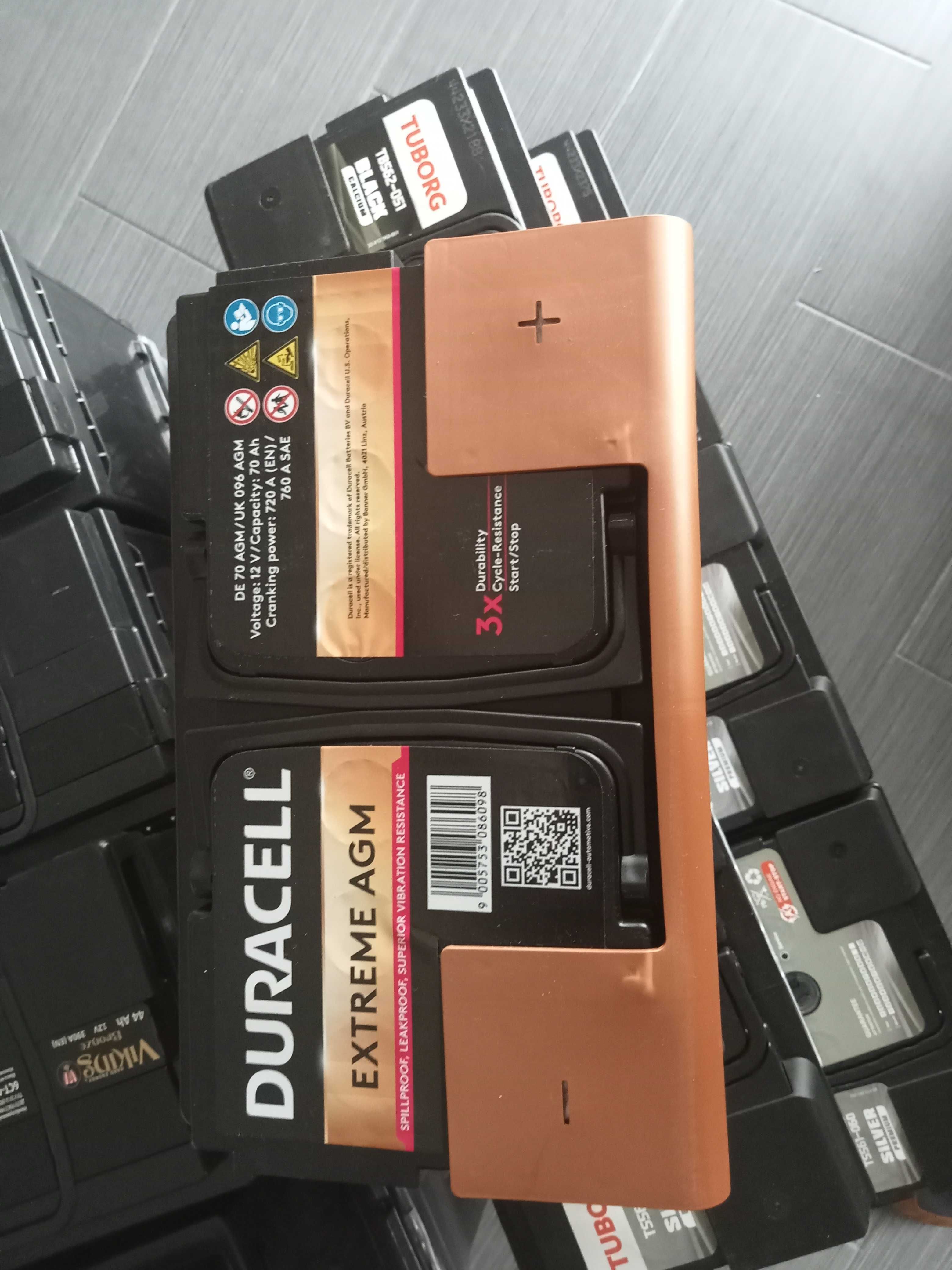 Akumulator Duracell EXTREME DE70 AGM 12V 70Ah 760A TYCHY