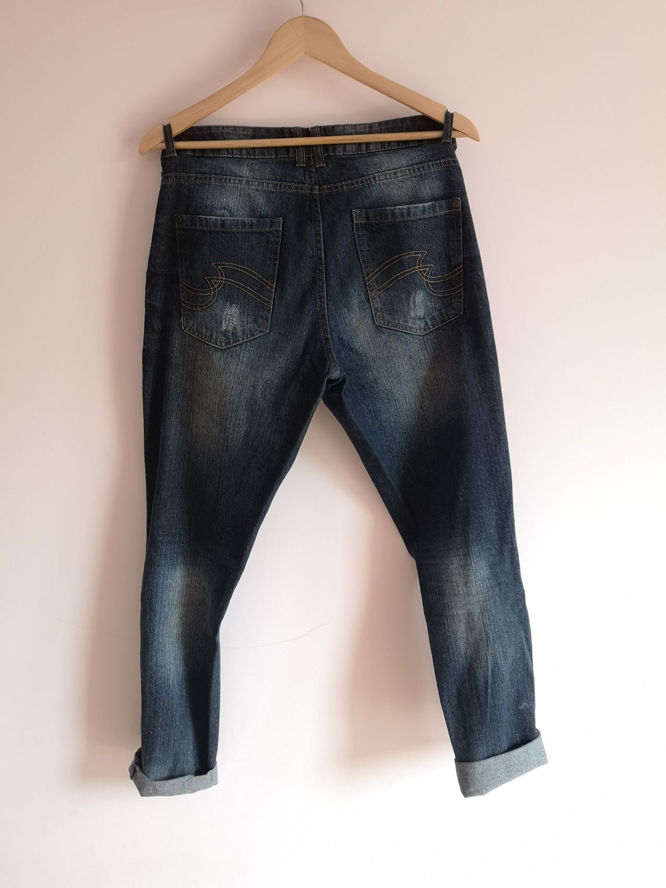 Jeansy boyfriend rozm 36/38