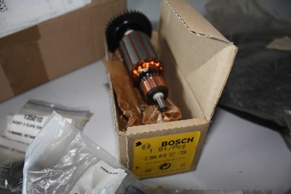 Bosch wirniki, pudełko części do elektronarzędzi, Flex inne serwisowe