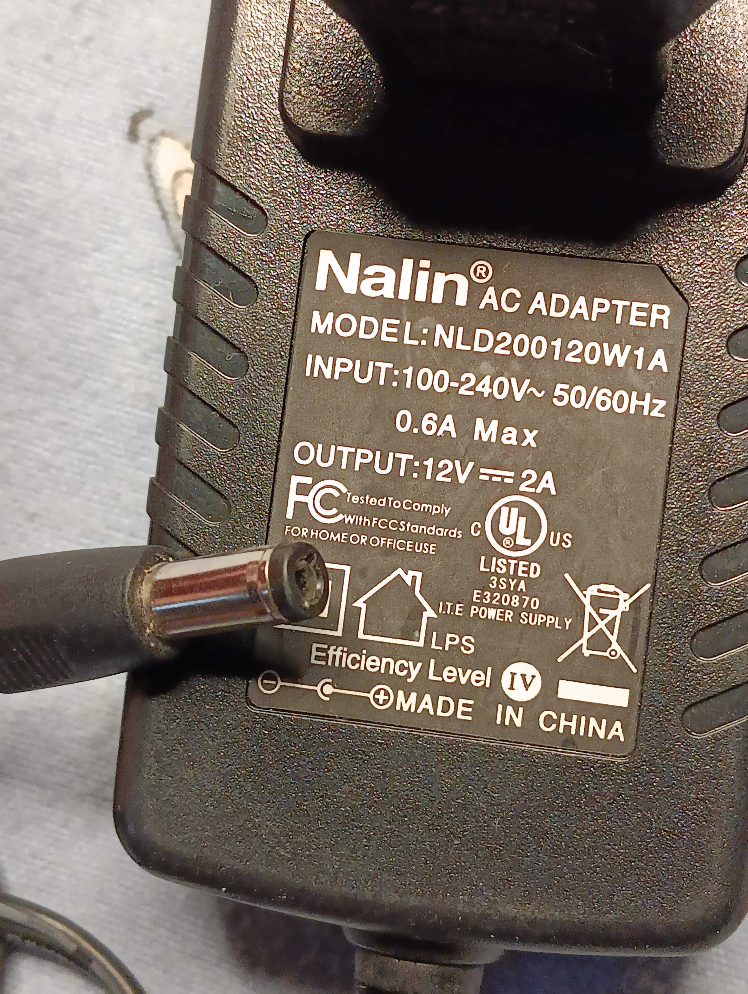 Блок питания живлення 12V 2A Nalin NLD200120W1A (5.5X2.5mm)
