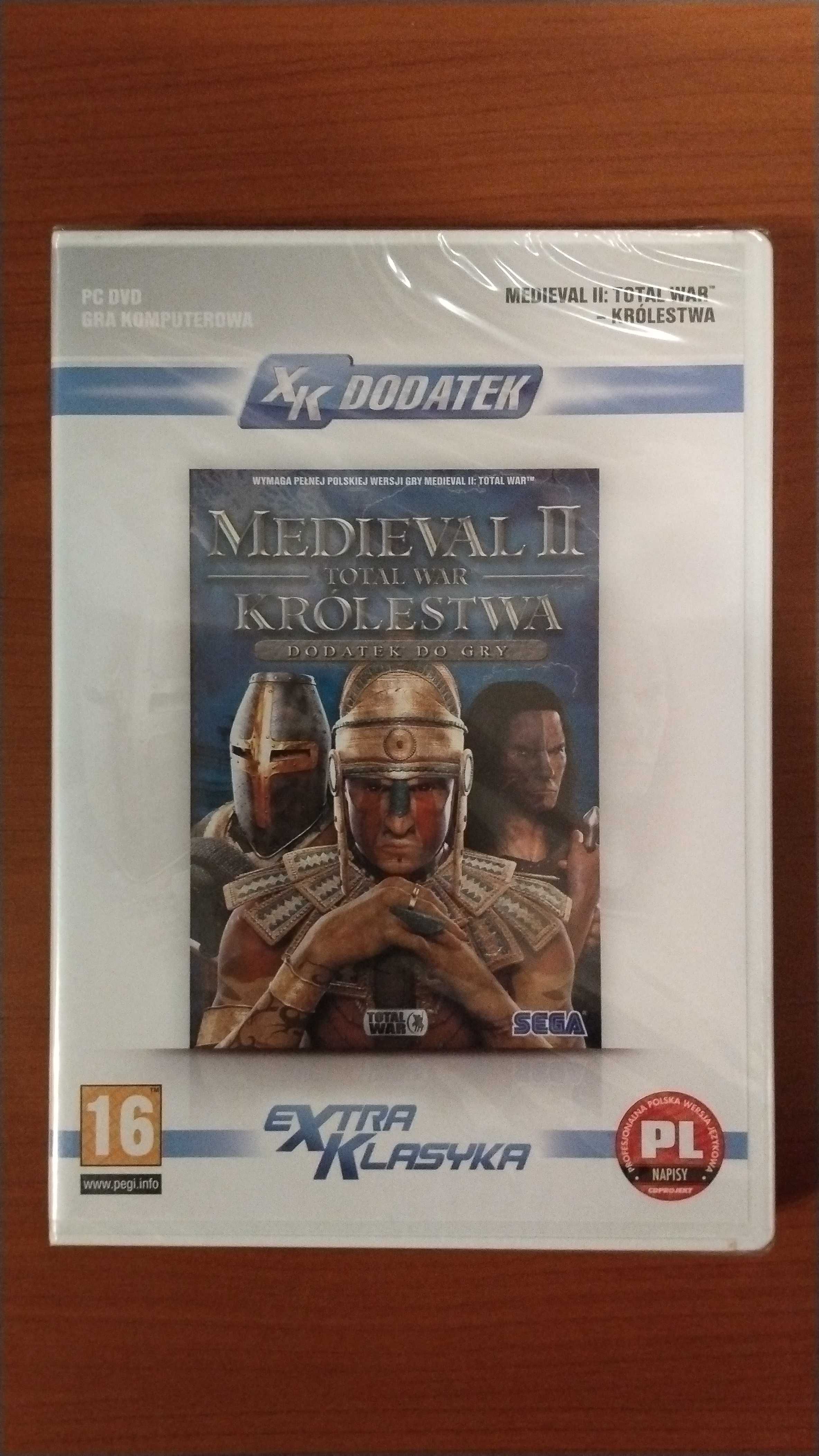 Medieval II Total War - Królestwa (PL) - PC - Nowa w folii.