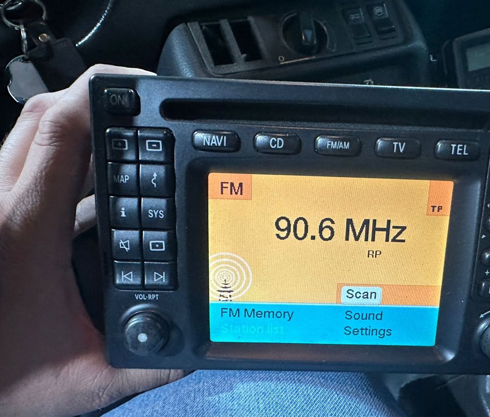 Radio Command Mercedes W208/W210/W163