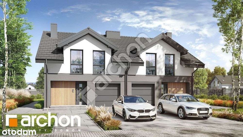 Na sprzedaż Domy  jednorodzinne w zabudowie bliźniaczej w Kiełpinie