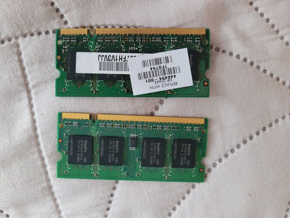 RAM 1GB [2x512mb] do laptopa