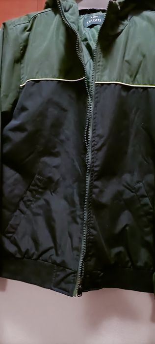 Casaco impermeável acolchoado