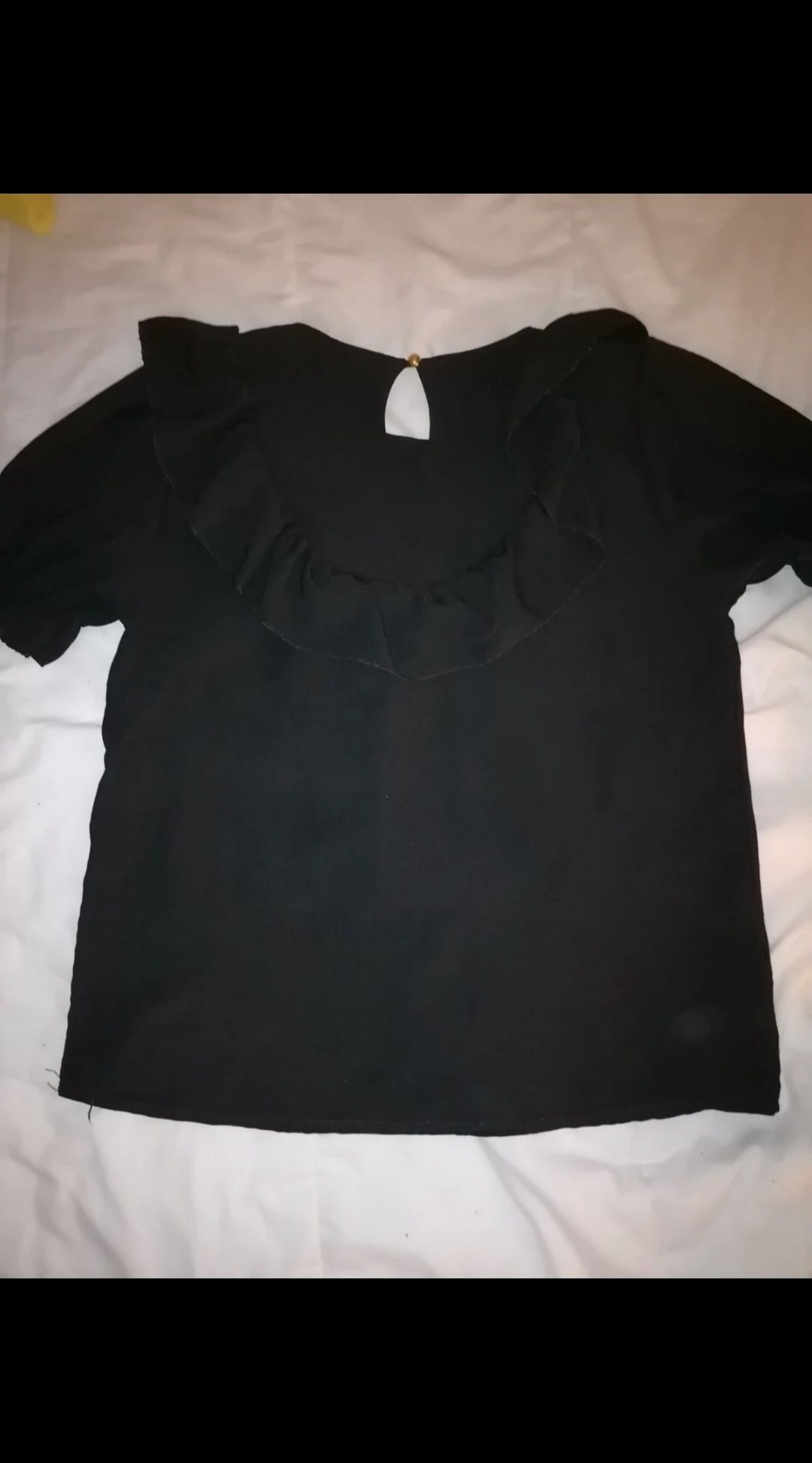 T-shirt preta senhora
