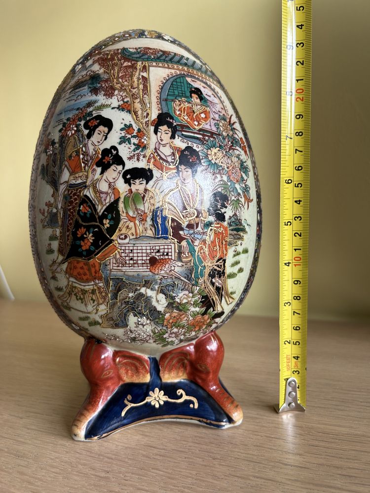 Jajko porcelanowe chińskie duże