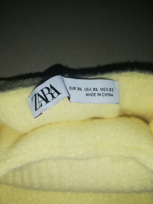 Camisola amarela da Zara