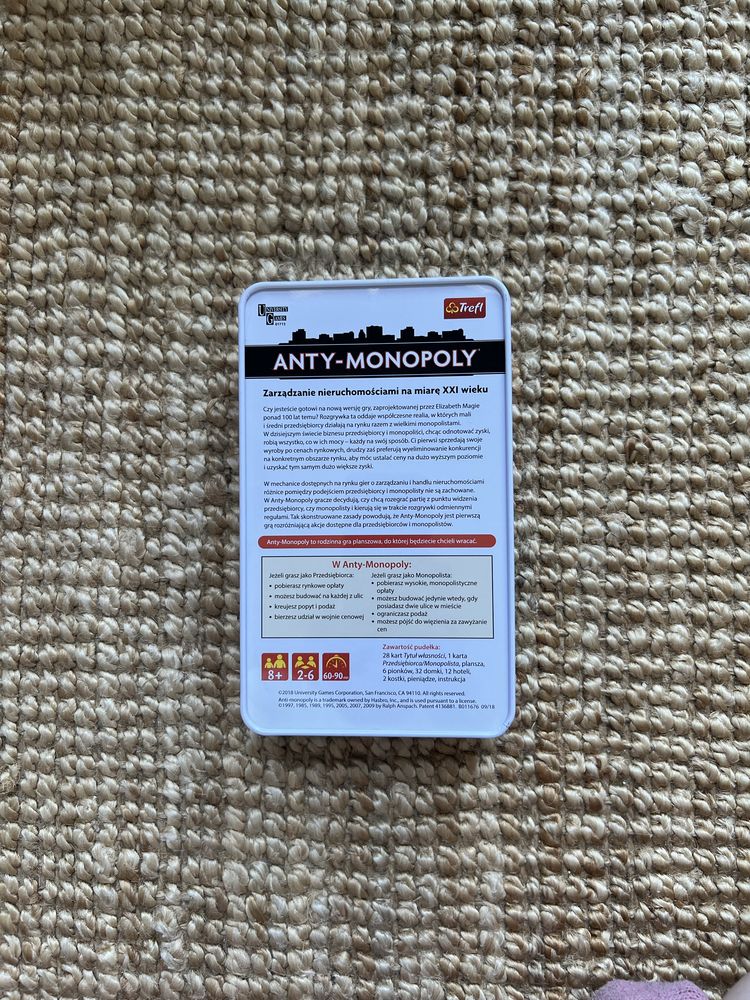 Nowa gra anty-monopoly mini