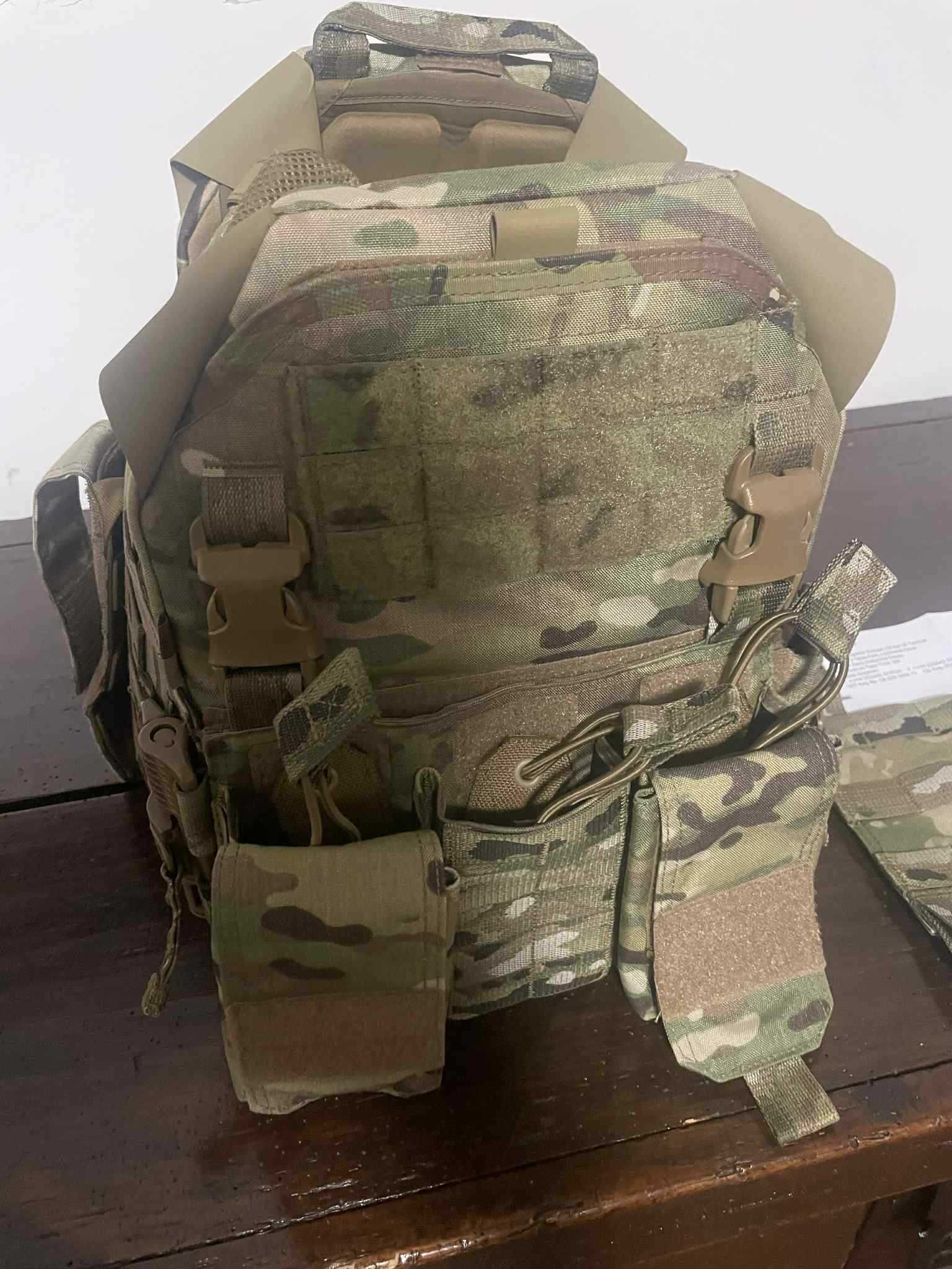 Colete Warrior Assault Systems Plate Carrier LPC V1
