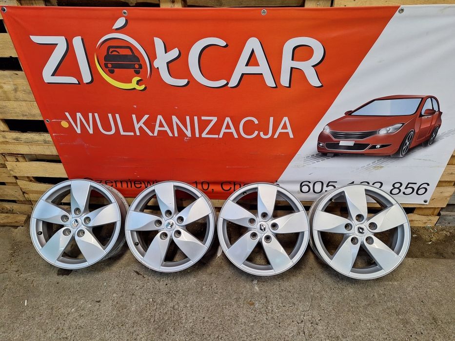Alufelgi 5x114,3 16 ET47 RENAULT Scenic Duster Kaptur Megane Captur