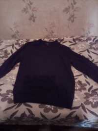 Черный мужской пуловер