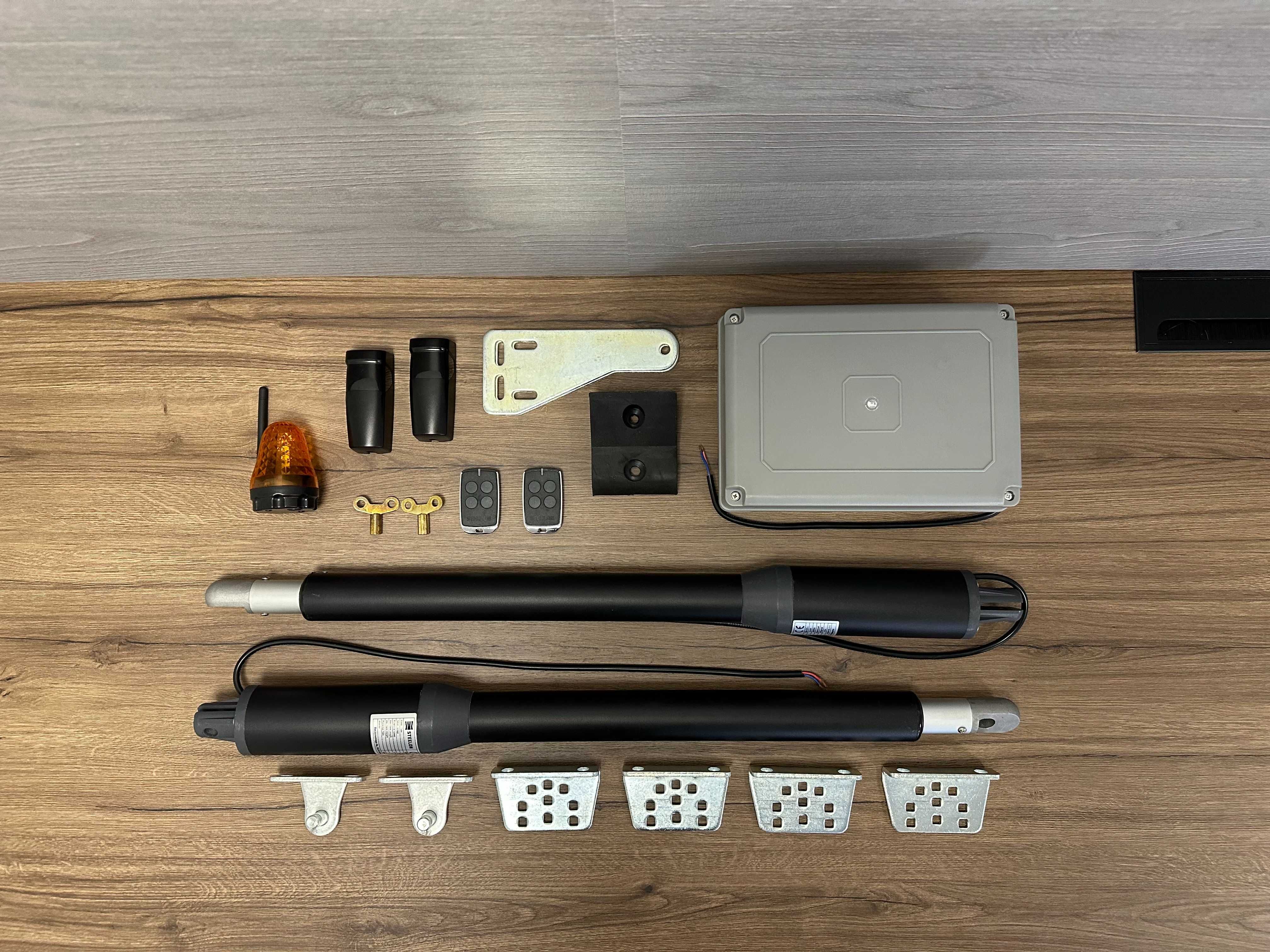 Автоматика для распашных ворот Rotelli, Edinger, Segment, Steelon