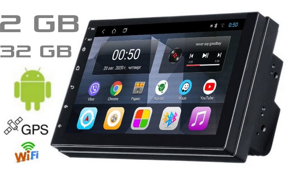 Автомагнитола Pioneer А7002 2Din Android 14 2+32gb GPS Wifi