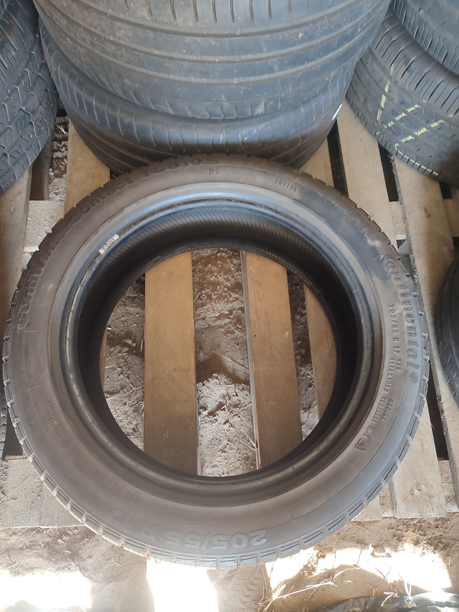 2x Continental ContiWinterContact 205/55/17 Zimowe 5,5mm+
