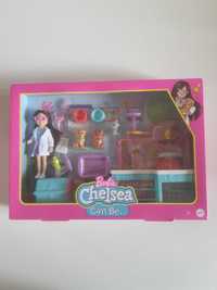 NOWA Lalka Barbie z akcesoriami Mattel Chelsea Can Be Weterynarz