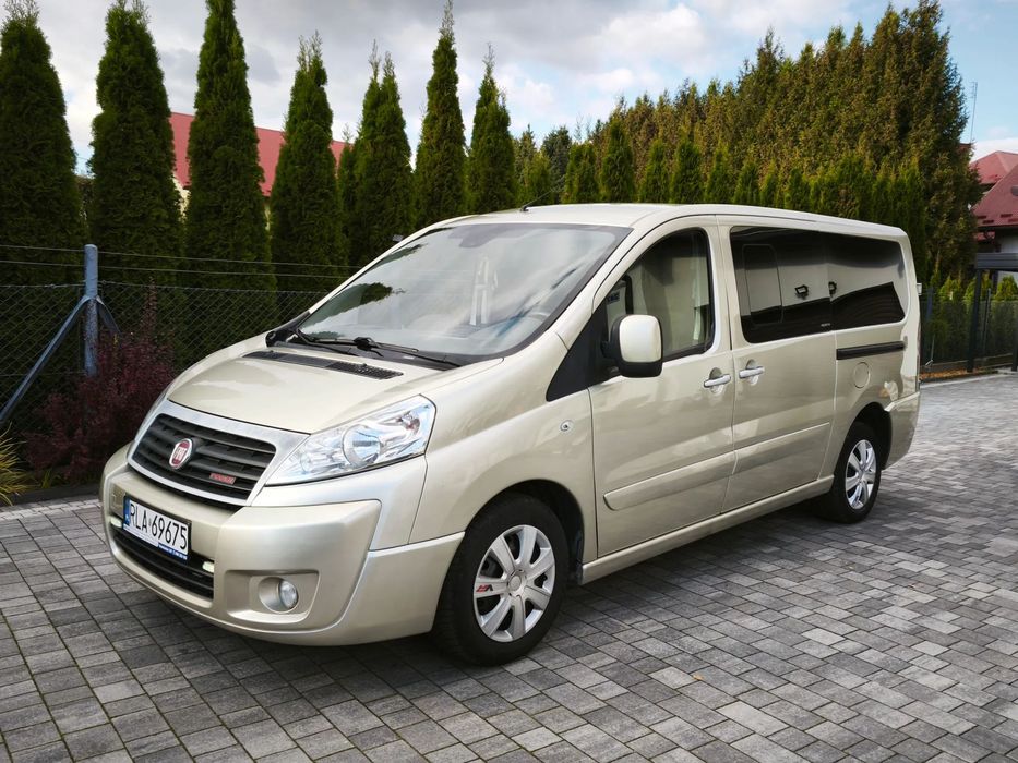 Fiat Scudo 2.0 Multi Jet 163KM 8os. Klimatronik Nawiewy Panorama