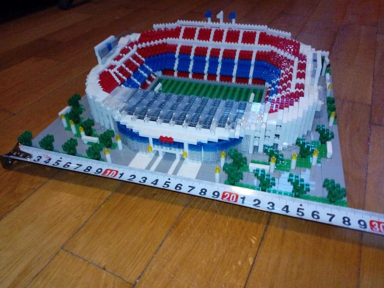 Stadion FC Barcelona - model, makieta, klocki - Camp Nou Stadium Barca