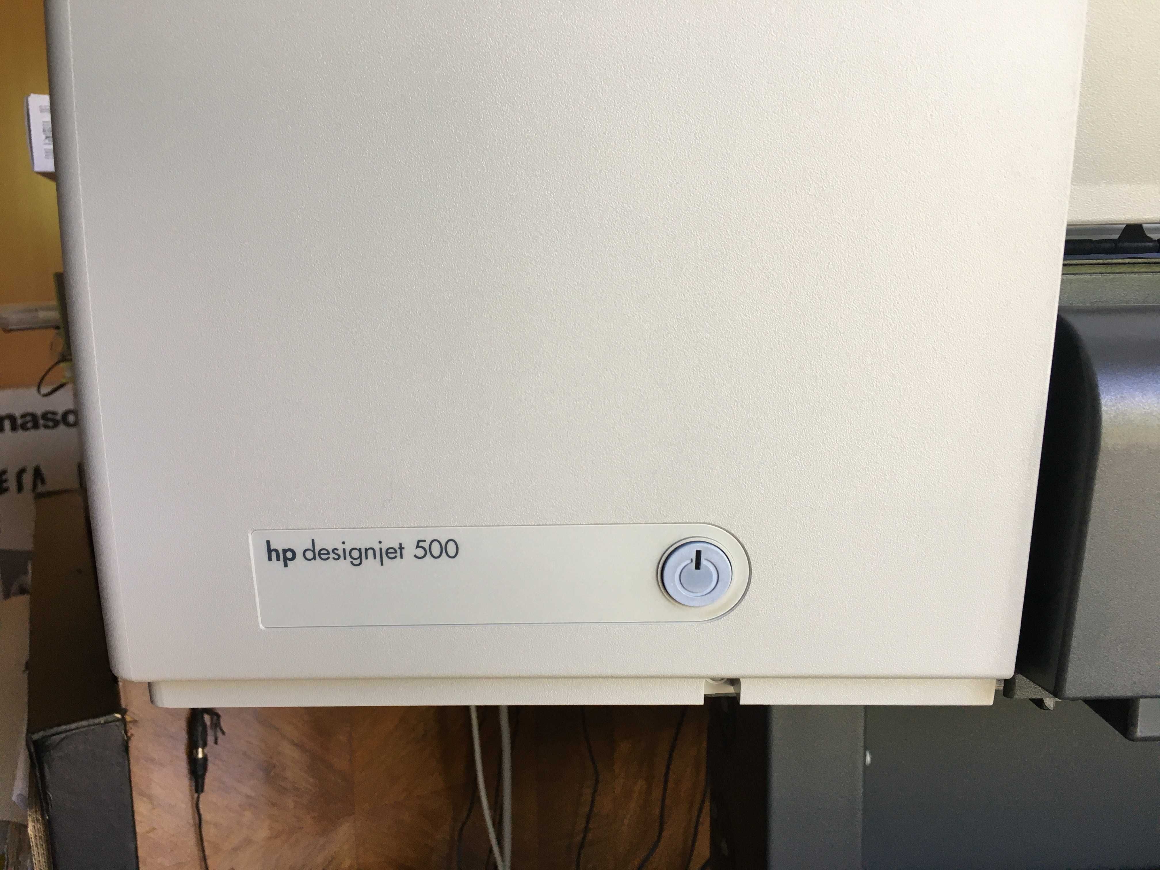 plotter de impressão hp designjet 500