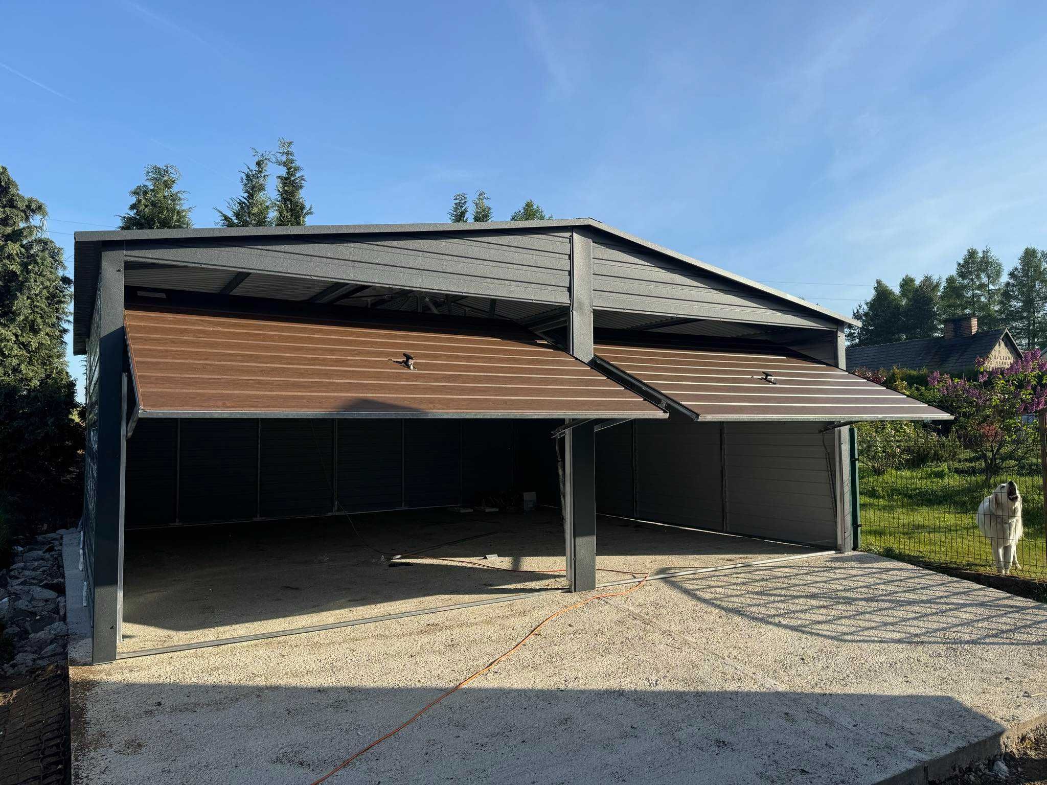 Garaż blaszany 6x5