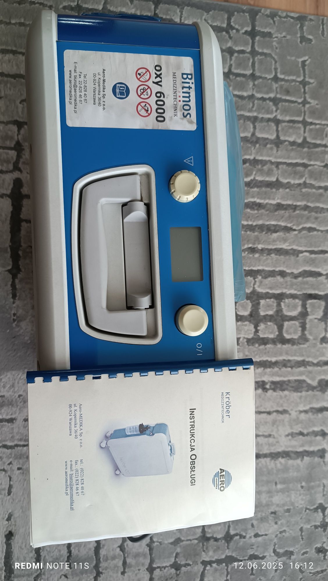 Koncentrator tlenu Krober, Bitmos oxy 6000