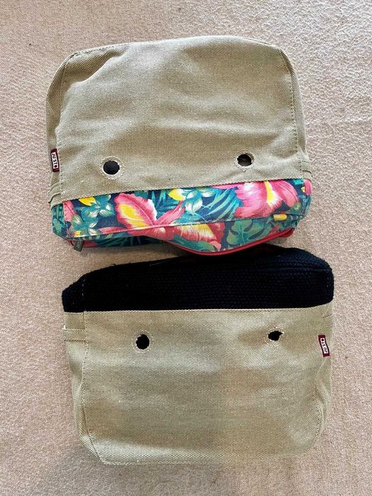 Mala de mão da marca Ju´sto em rosa fuchsia com 2 bolsas para interior