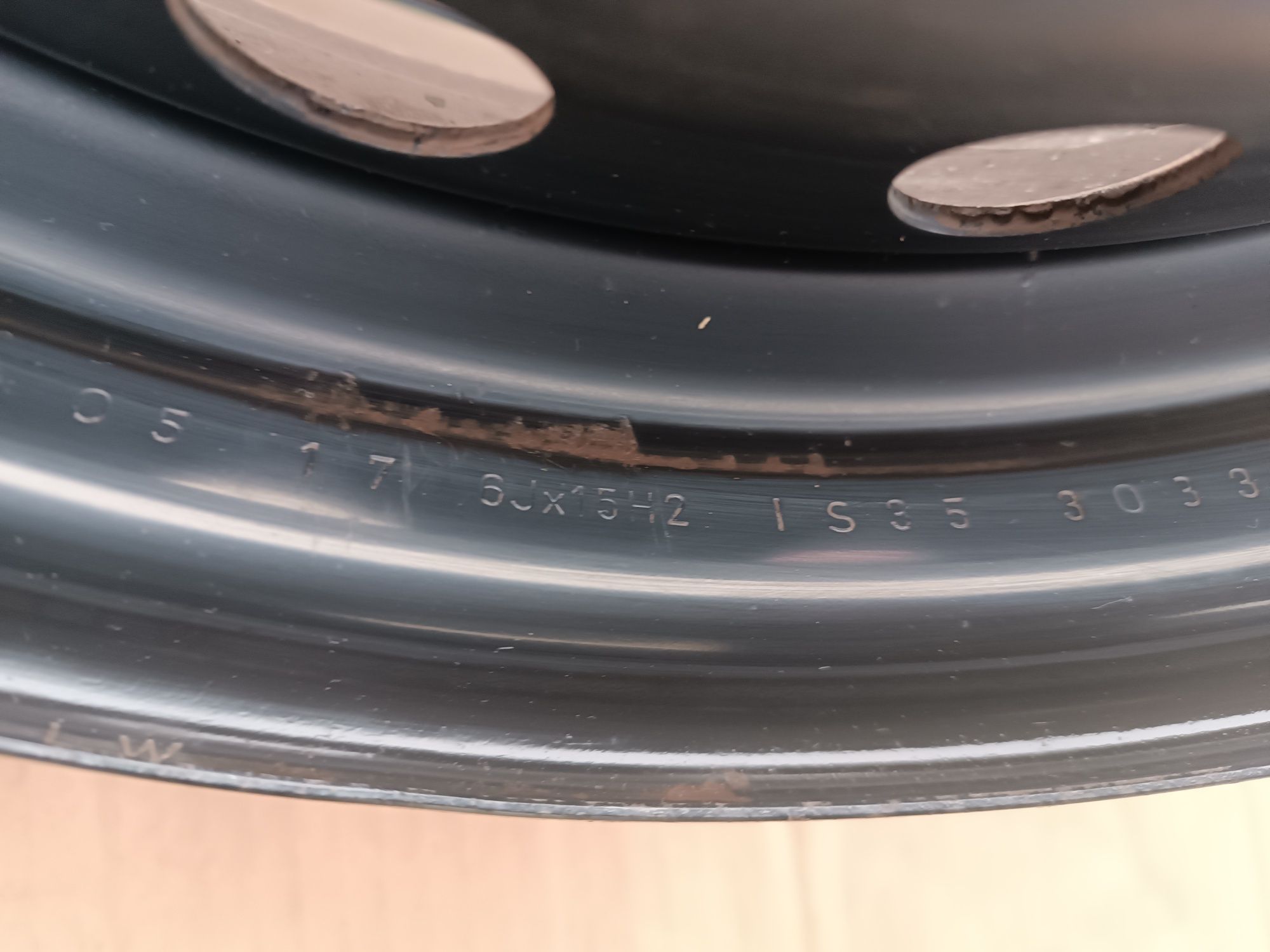 Felgi stalowe Renault Megane IV  5x114.3 ET35 6J15 Piasta 66mm