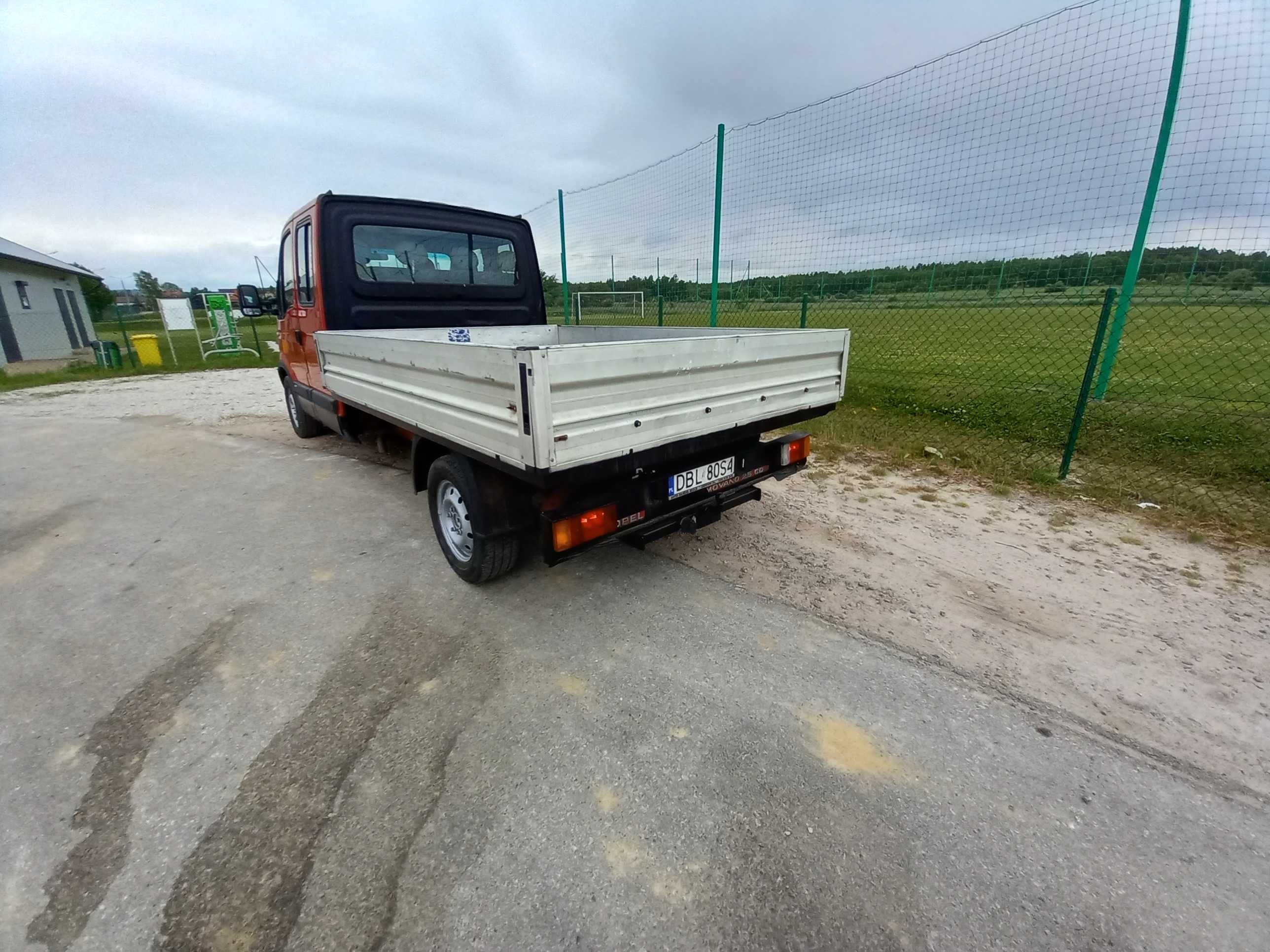 Opel movano master 2.5 dci brygadówka 7 os maxi skrzynia