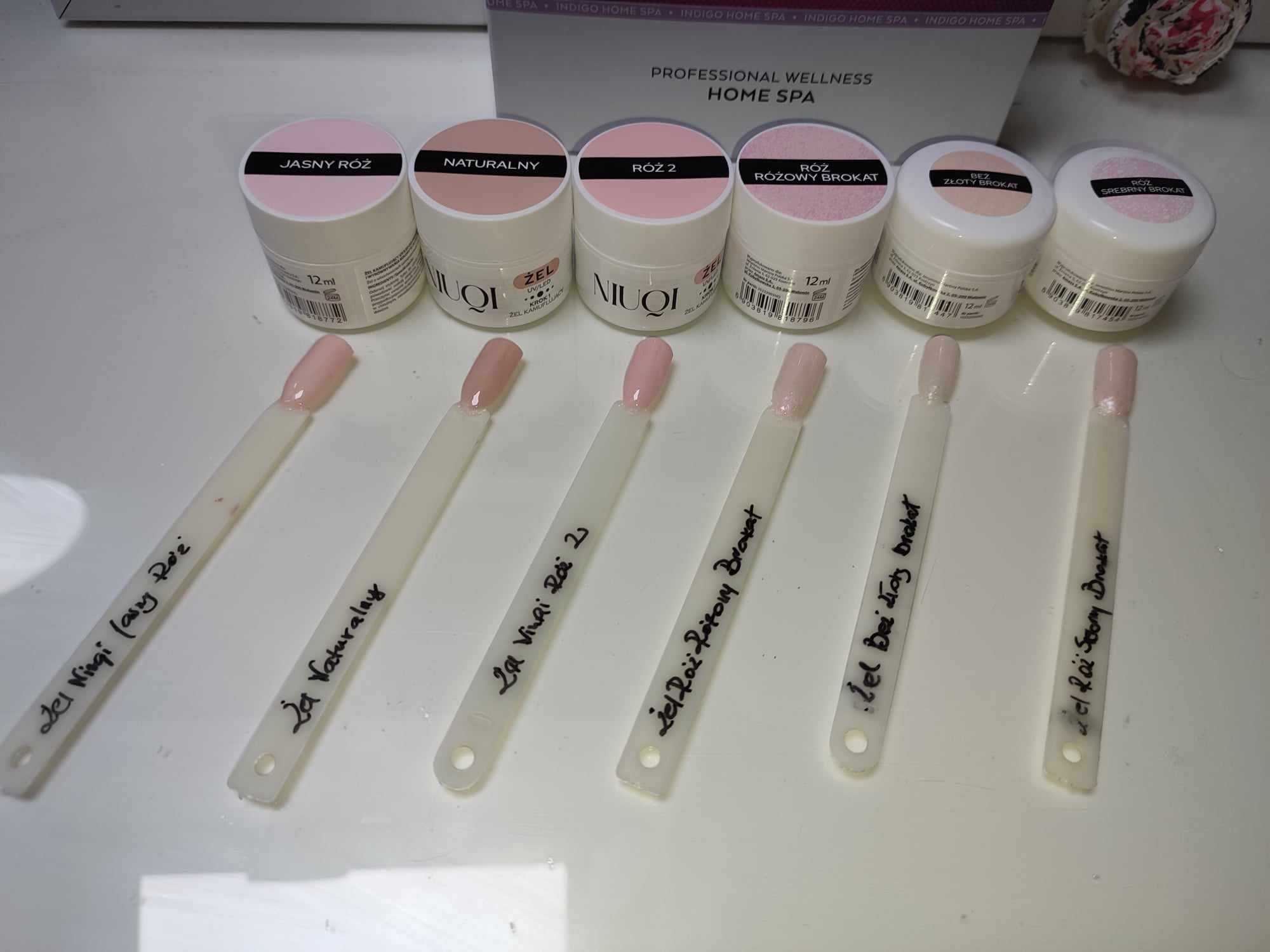 NIUQI hybrydowy ŻEL kamuflujący NOWY 12ml