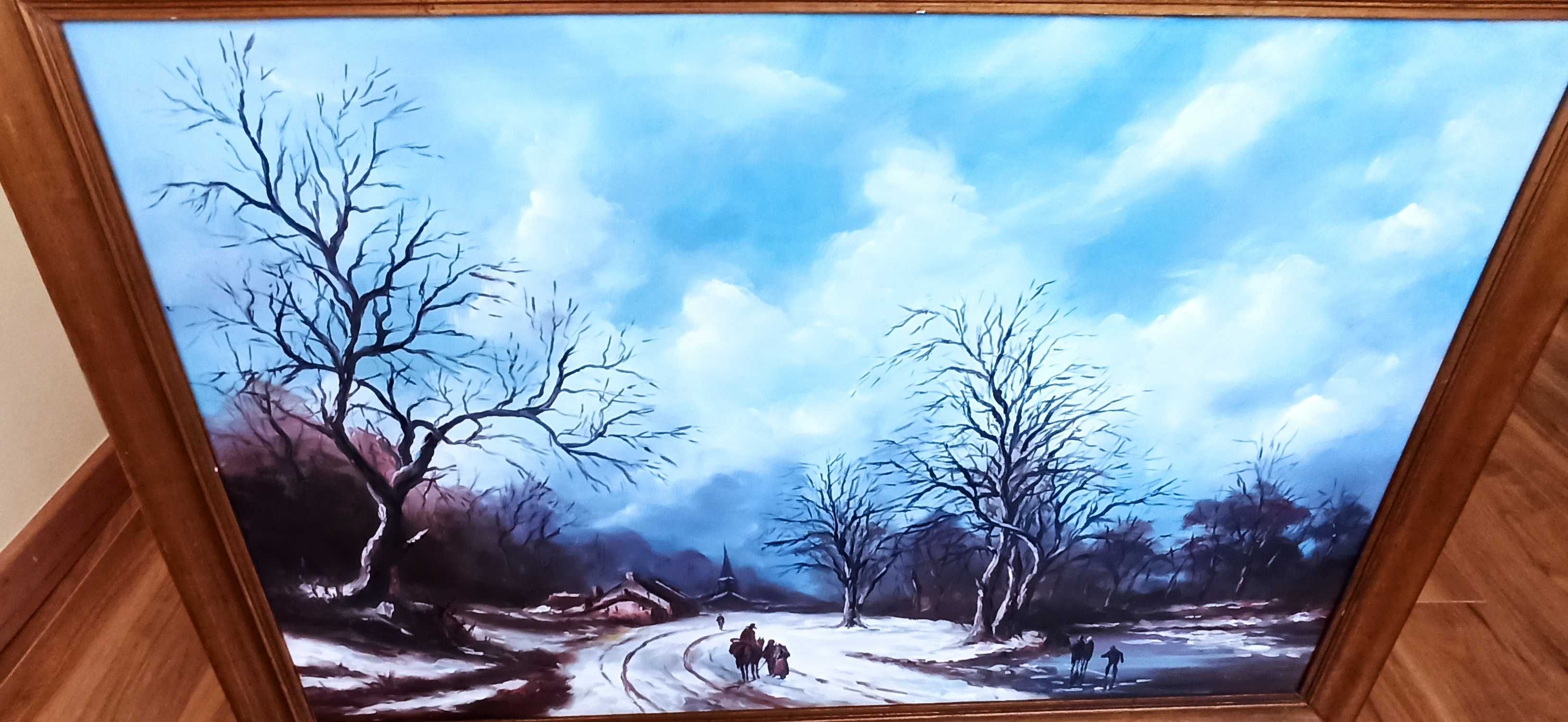 Oleo sobre tela - Paisagem