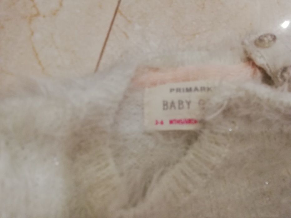 Camisola de lã como nova tamanho 9-12 meses