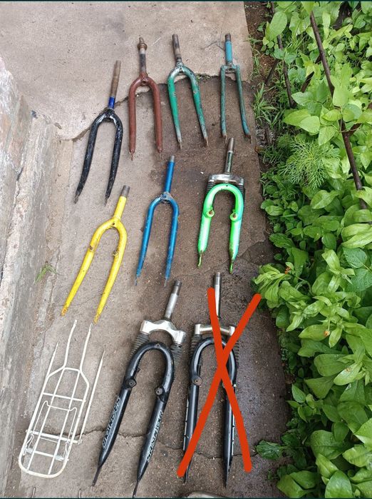 Вилка 20 24 26 28 V-brake вилка Руль